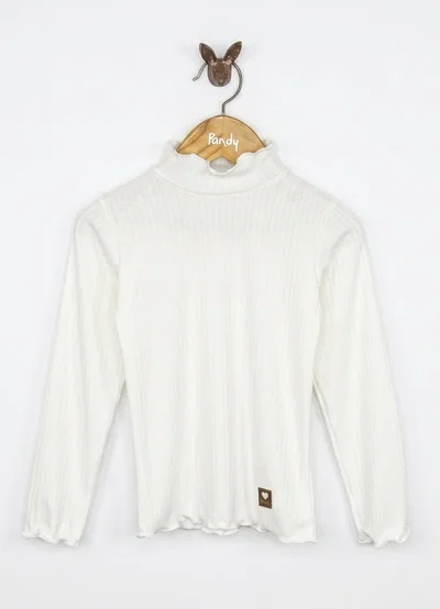 SEGUNDA Polera nena Morley soft con ruloté - S26218