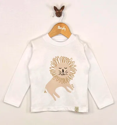 SEGUNDA Remera Bebé estampa Leoncito - S26022