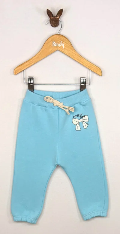 SEGUNDA Pantalón Beba frisa estampa BOW - S26020