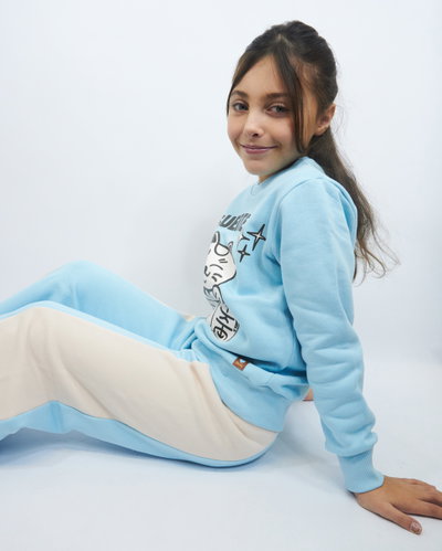 Pantalón Nena frisa combinado - 26249