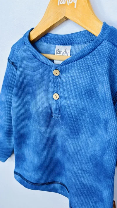 SEGUNDA Remera bebe waffle botones - S26014