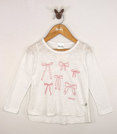 Remera Nena flamé BOW - 26252