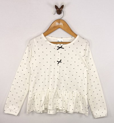 Remera Nena moñitos - 26253