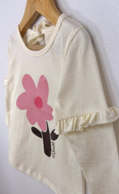 Remera Beba vol florcita - 26093