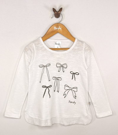 SEGUNDA Remera Nena flamé BOW - S26252