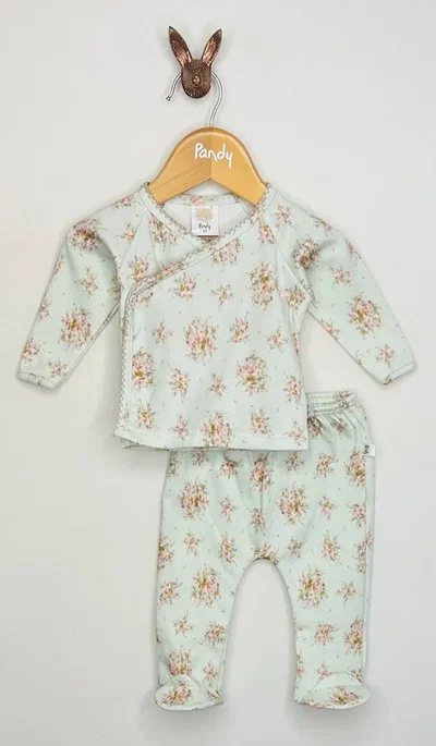 SEGUNDA Conjunto Interlock pima flores - SBB603
