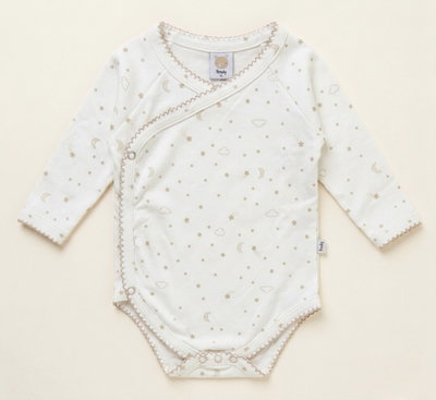 Body cruzado interlock PIMA estampado unisex - BB601