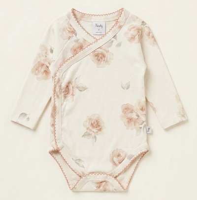 Body cruzado interlock PIMA estampado beba - BB601