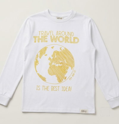 SEGUNDA Remera nene the world -  