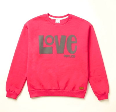 Buzo nena oversized love - 23243