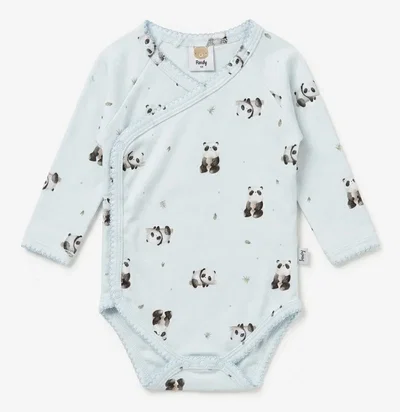 SEGUNDA Body cruzado interlock PIMA estampado bebe - BB601