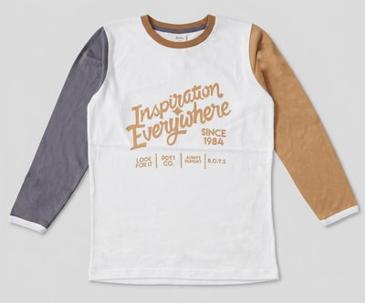 SEGUNDA Remera nene Inspiration -  2212X