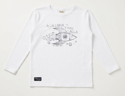 SEGUNDA Remera nene a la luna - Segundanene