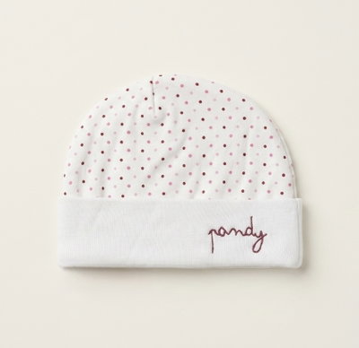 Gorrito rayado con puño - M719