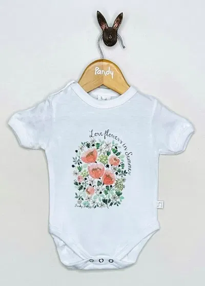 Body minimo manga corta Flores - 17501