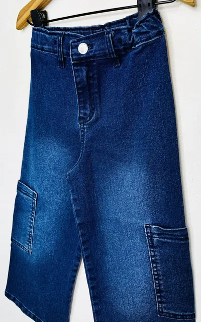 Jean nena cargo azul - 25258