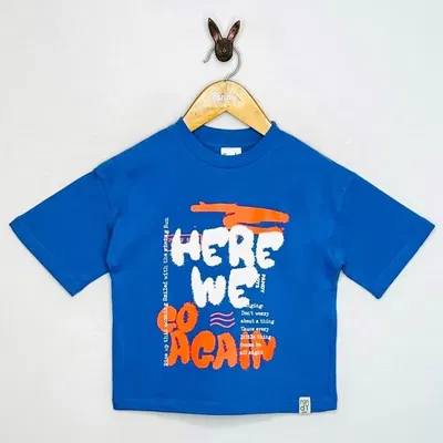 Remera nene boxy fit again - 24636