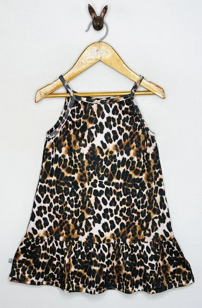Vestido nena animal print - 24775