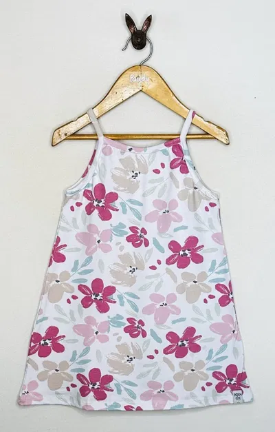 Vestido nena flores - 24734