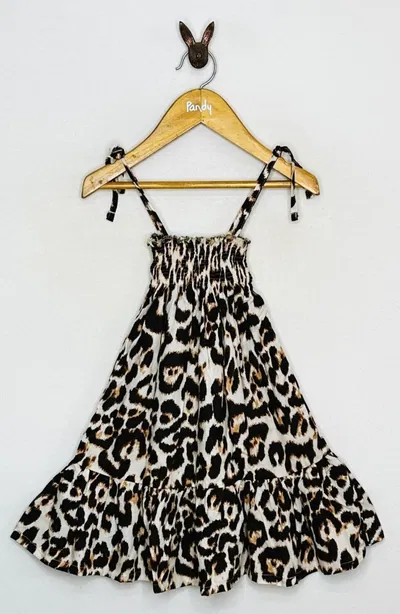 Vestido Nena Viscosa Animal print - 24786