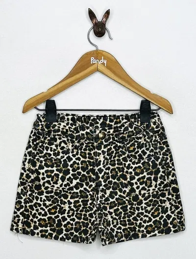 Short nena gabardina animal print - 24765