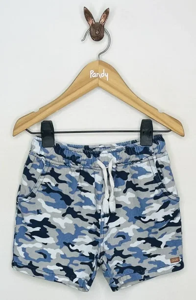 OUTLET Short nene gabardina camuflado - 23636