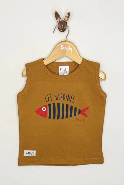 Remera Bebe manga cero con estampa Sardine - 22557