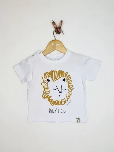 Remera Bebe lisa con estampa - 21511
