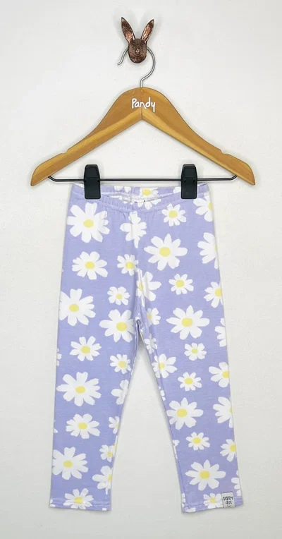 Calza nena estampada Margaritas - 001