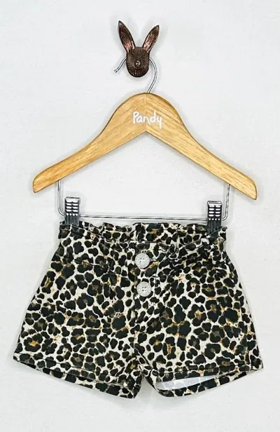Short beba gabardina animal print - 24573