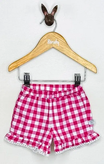Short beba vichy puntillas - 24557