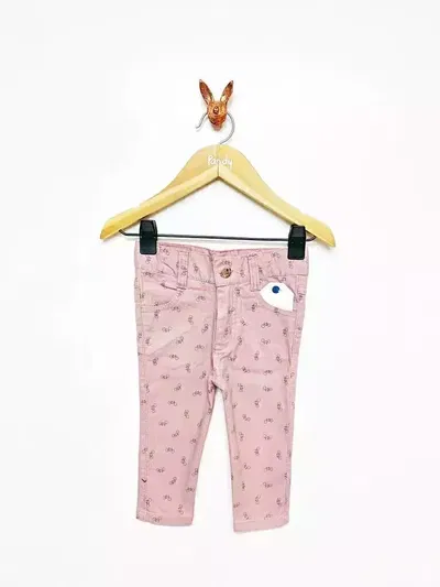 Pantalón bebe chupin gabardina Bicicletas - 18912