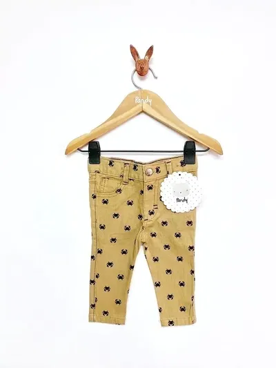 Pantalon bebe chupin gabardina Cangrejos -  19547