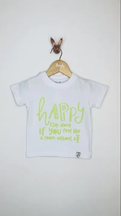 Remera Bebe lisa con estampa - 21533