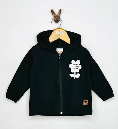 Campera beba rustico liso flower - 24501
