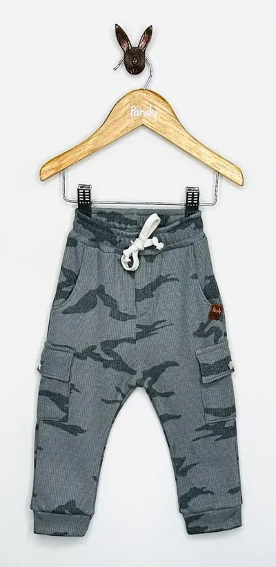 Pantalon bebe waffle camo - 24516