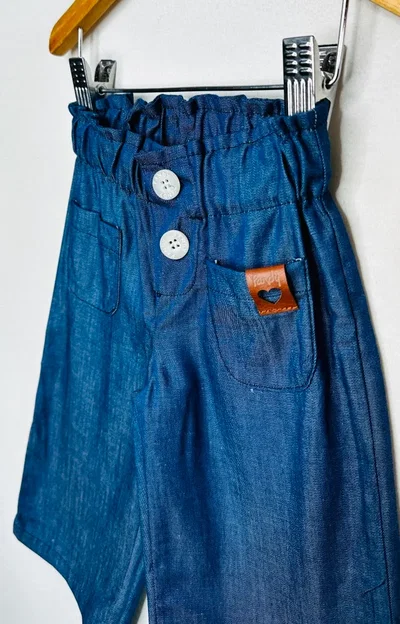 Pantalon beba denim azul - 24547