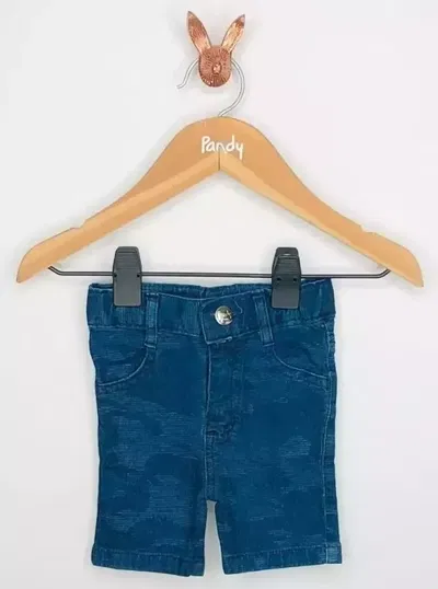 Bermuda bebe jean camuflado - 17812 / DR256