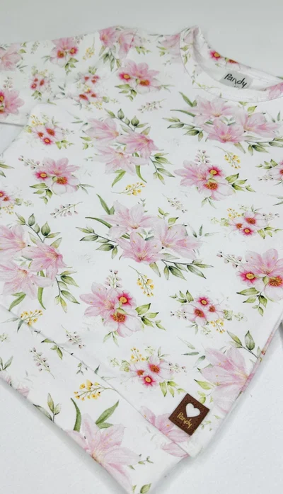 Buzo nena rustico flores - 25710