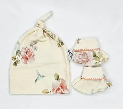 Conjunto gorrito con zapatitos beba - 22300