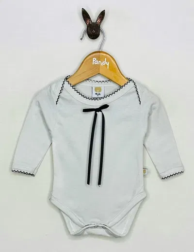 Body beba con picot y moño - 25084