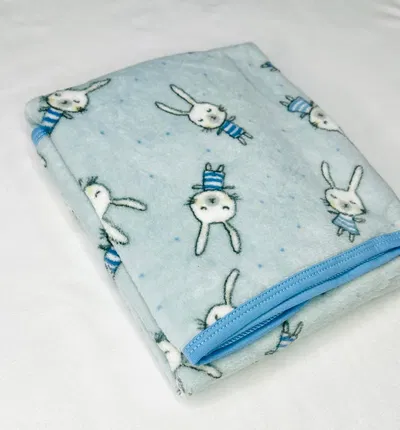Manta polar estampado conejo - 18313
