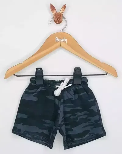 Short bebe rustico camuflado - 17555