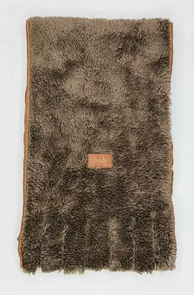 Bufanda polar con flecos - M834