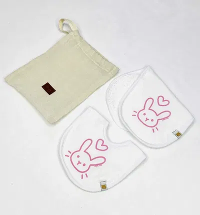 Ajuar babero y babita con bolsa - M901