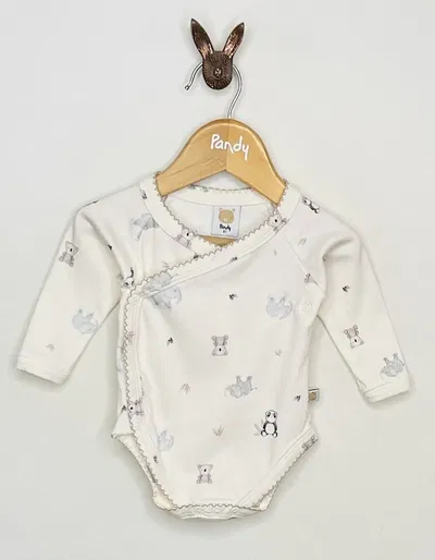 Body cruzado interlock PIMA estampado bebe - BB601