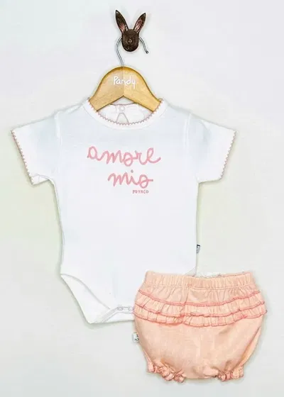 Conjunto minimo body short amor - 24813
