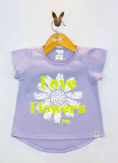 Remera nena love flower - 25708