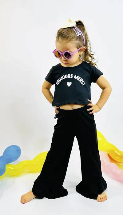 Remera nena corta merci - 25704