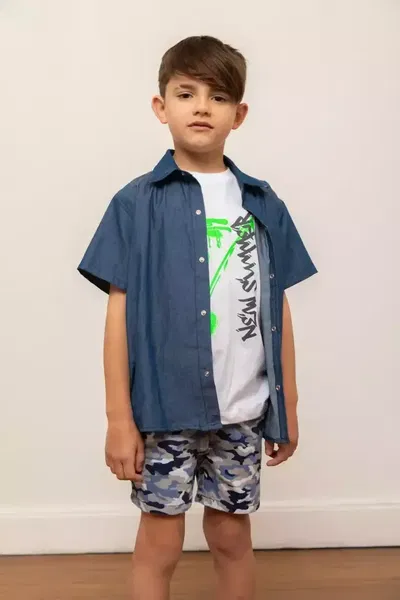 Camisa nene jean - 24616